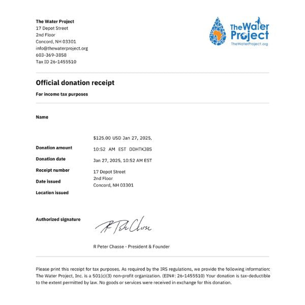 Clean Water Project - Kenya